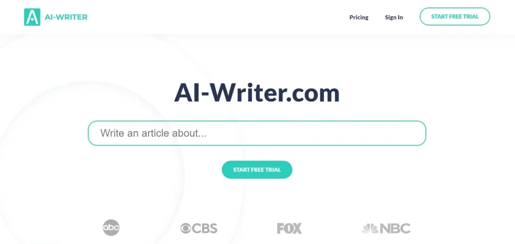 AI Writer for your productivity