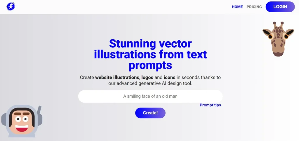Illustroke as best AI platforms for graphic design